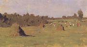 Isaac Ilich Levitan Haymaking (nn02) oil painting reproduction